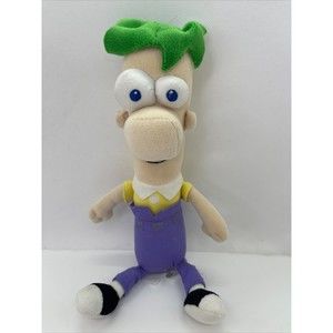 Phineas & Ferb FERB 10" PLUSH FIGURE Stuffed Toy Disney Store Exclusive